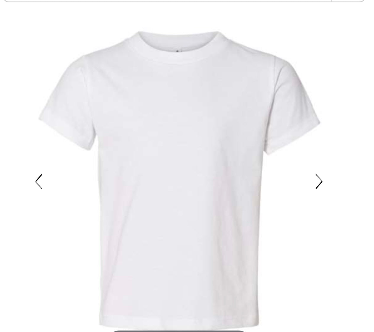 Bella+Canvas Toddler T-Shirt