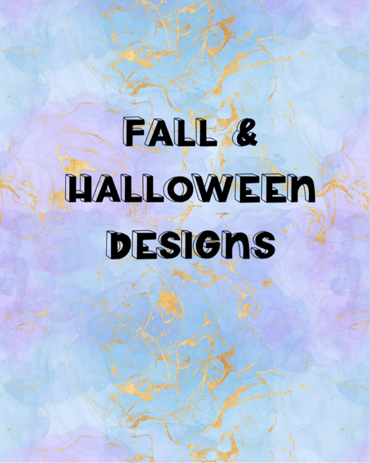 Fall & Halloween Designs